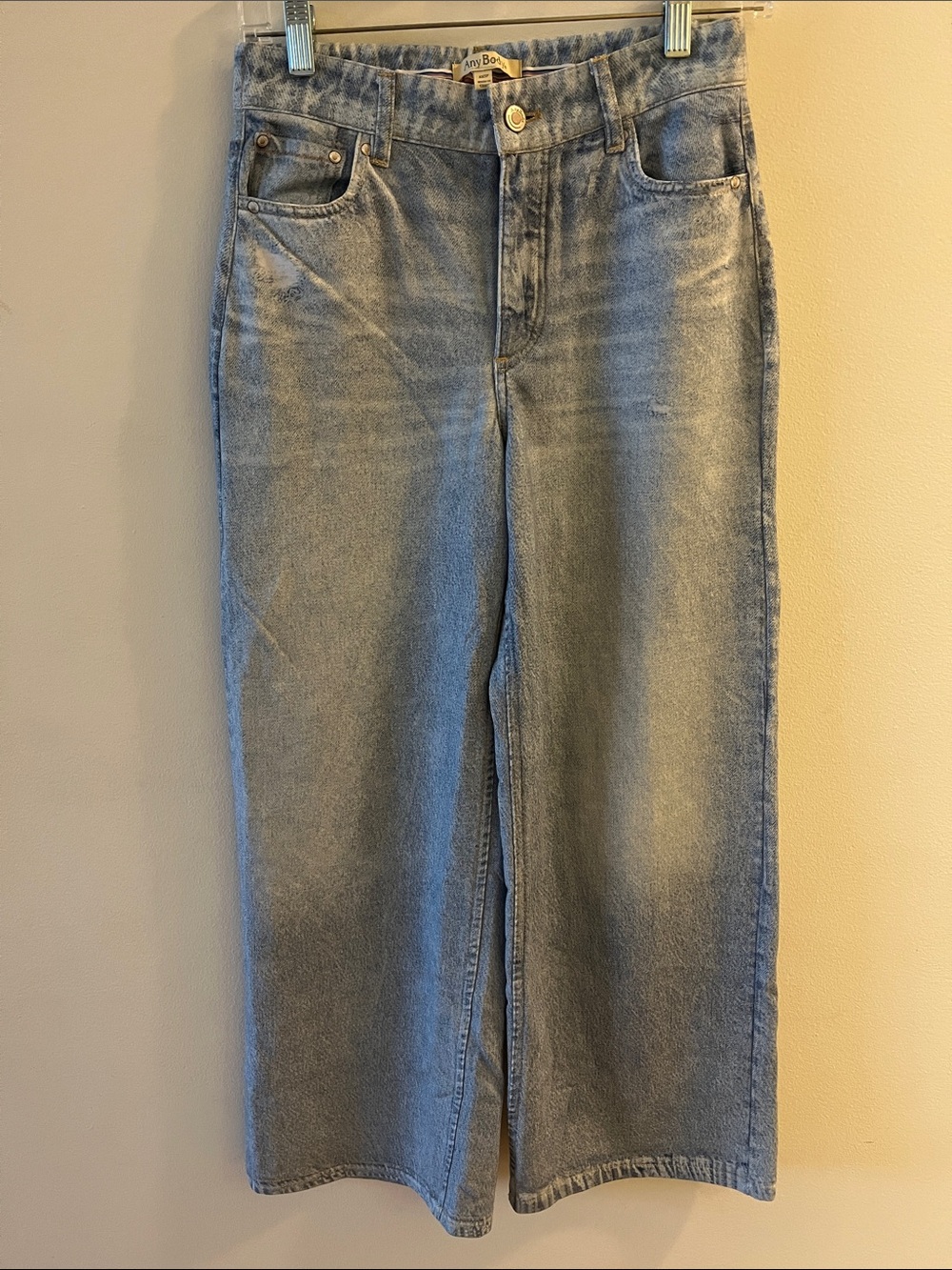 (BRAND NEW) AnyBody Denim Effect French Terry Pant Petite XXS